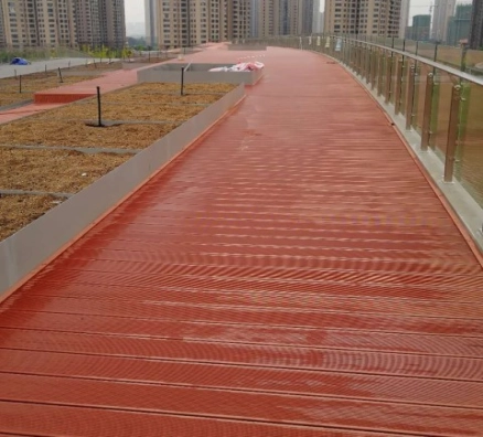长沙汉桥塑木栈道（景观）工程