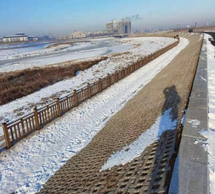吉林省大禹水利水电建设有限公司伊通县伊通河边路灯护栏项目