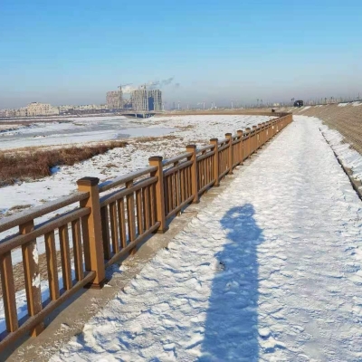 吉林省大禹水利水电建设有限公司伊通县伊通河边路灯护栏项目